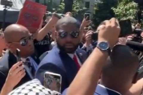 Vile Leftist at Campus Protest Calls Black Republican Rep. Byron Donalds a ‘Race Traitor’ and ‘Uncle Tom’ (VIDEO)