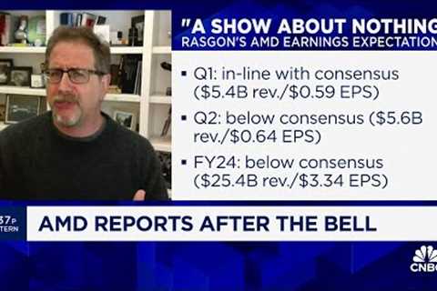 Bernstein's Stacy Rasgon previews AMD ahead of its earnings