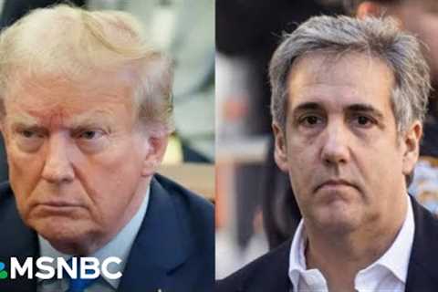 Jail fears: Jurors hear damning new Cohen tape as evidence hits Trump