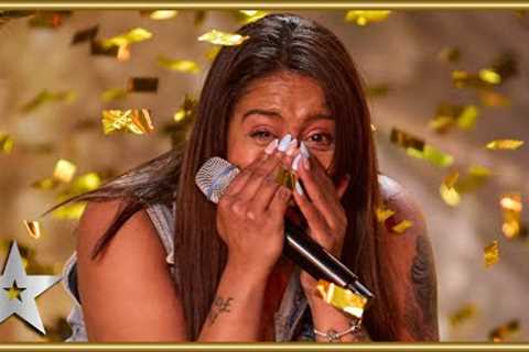 GOLDEN BUZZER for Taryn Charles' SENSATIONAL Aretha Franklin cover | Auditions | BGT 2024
