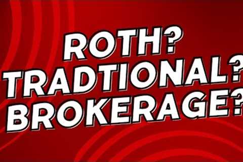 Where Should David Put His Dividend Stocks? Roth, Trad IRA or Brokerage?
