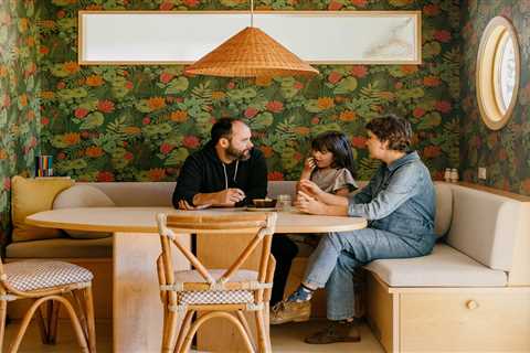 Budget Breakdown: A Kitchen Renovation Uses Sustainable Materials and Lush Wallpaper to Go Green