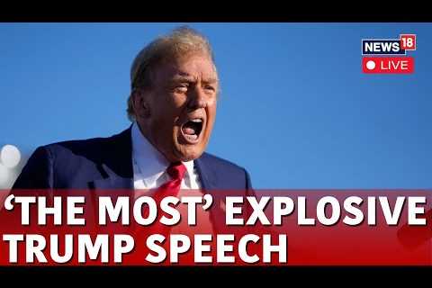 Donald Trump LIVE | Trump's Rally Attracts Thousands To Michigan | Trump Speech | News18 | N18L
