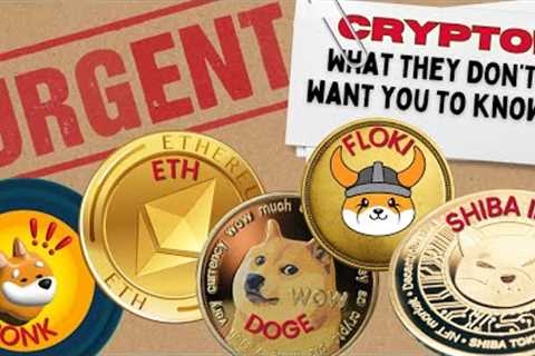 URGENT DOGE, 🔥 SHIBA INU, 🤑 BONK, 🚀 FLOKI, PEPE, AND ETHEREUM PRICE PREDICTION NEWS! I JUST BOUGHT!