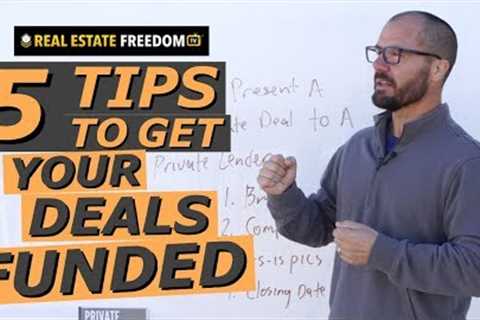 How To Present A Real Estate Deal To A Private Money Investor
