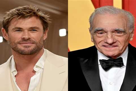 Chris Hemsworth criticizes directors such as Martin Scorsese and Marvel actors for 'bashing' superhero movies: 'Tell that to the billions who watch them' 