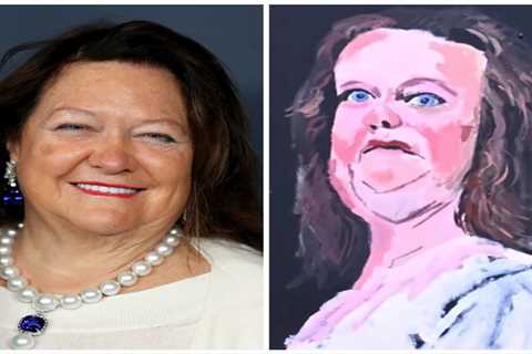 Gina Rinehart, a mining magnate worth $22 billion, wants her portrait removed from an Australian gallery