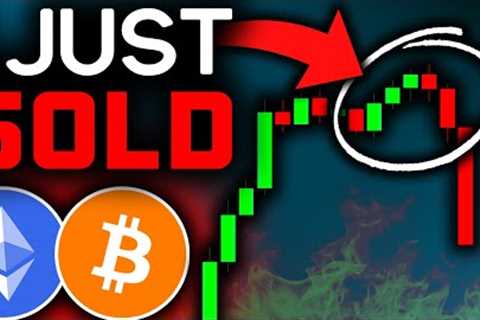 BITCOIN: I AM SELLING (Here's Why)!!! Bitcoin News Today &amp; Ethereum Price Prediction!
