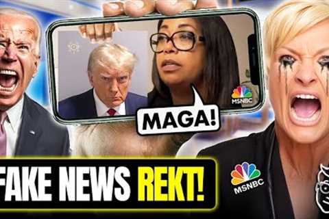 MSNBC in PANIC, Tries To CUT FEED as Black Voters Say Trump's MUGSHOT Makes Them BACK Trump MORE 🔥