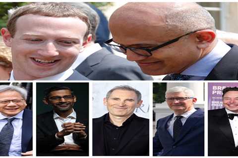 The Magnificent 7 companies are worth a combined $14 trillion &mdash; here's how much their CEOs make 