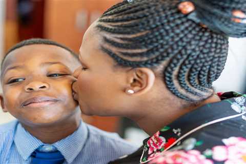 My son is growing up, so he doesn't want me to kiss him goodbye at school anymore. Here's why I do it anyway.
