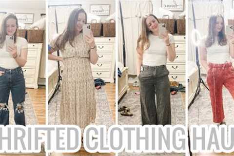 Thrifting My New Wardrobe On $1 Goodwill Sunday! | STYLED THRIFT HAUL