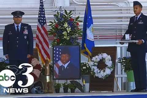 Air Commando community bids farewell to Roger Fortson at Hurlburt Field memorial