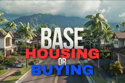 Hawaii Military Housing VS Buying - Don't PCS To Hawaii Without Watching This || Real Life Story