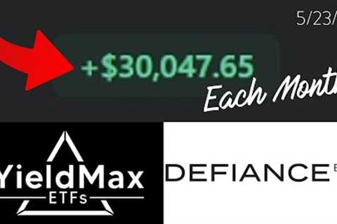 YIELDMAX NAV EROSION MYTHS DEBUNKED | $30,000 A MONTH IN DIVIDENDS WITH YIELDMAX &amp; DEFIANCE ETFS