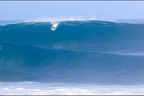 Massive Huge Pipeline [12/31/23] Biggest Clean-Up Set I've Ever Seen😱 North Shore Hawaii