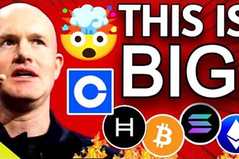 🚨BIG CRYPTO NEWS! COINBASE DONATES TO FIGHT ANTI-CRYPTO POLITICIANS, HYUNDAI KIA HEDERA HBAR, SOLANA