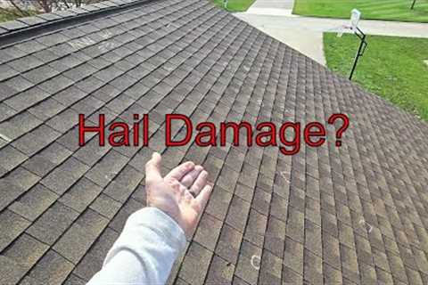 Hail Storm - Roof Hail Damage, what do you think?