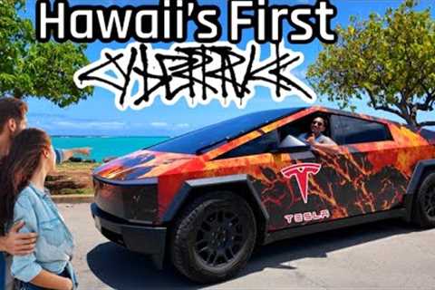 Hawaii’s First Cybertruck | Space Force Certified