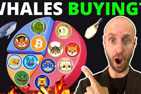 🔥Whales Are Buying MILLIONS of These Top Crypto Memecoins?! (BTC & MEMECOIN Technical Analysis?!)