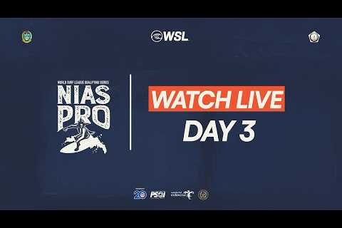 WATCH LIVE Nias Pro 2024 - Day 3