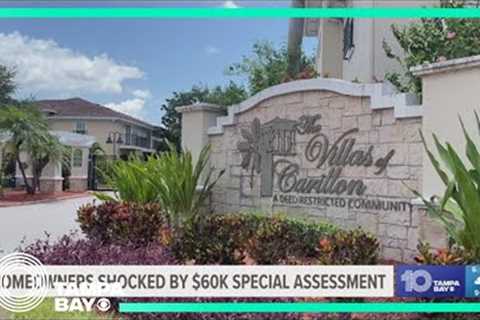 Homeowners in this Pinellas County HOA shocked by $60k special assessment request