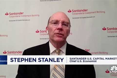 Consumer on the cusp of significant slowdown, says Santander's Stephen Stanley