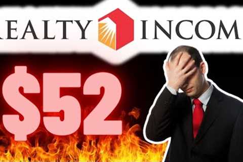 Realty Income (O) Below $52 - MASSIVE Opportunity With Rate CUTS?! | BUY This UNDERVALUED Stock? |