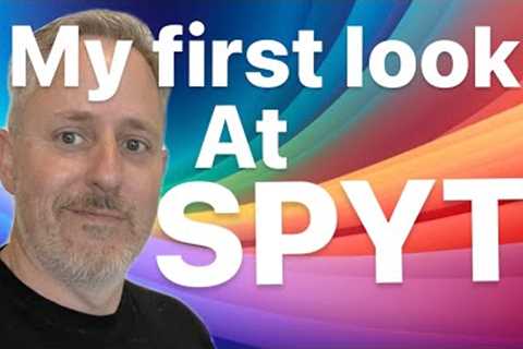 SPYT, The new Monthly paying ETF by Defiance, My first time looking at this ETF!