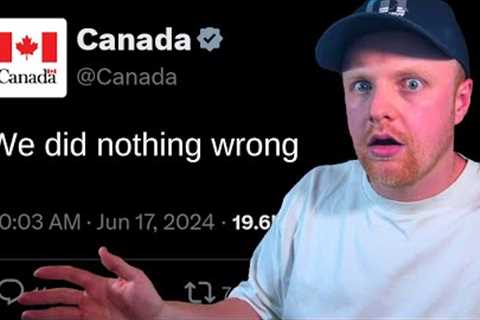 It Started: Canada’s Billion Dollar Scam is Backfiring