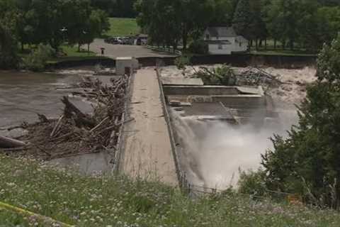 'Partial failure' confirmed at Rapidan Dam in Minnesota amid flooding across the Midwest