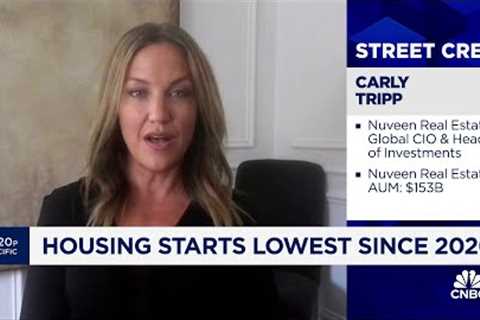 Valuations in private real estate are bottoming, says Nuveen's Carly Tripp