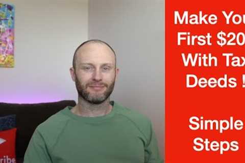 Make $20k With Tax Deeds (Beginner Tax Deed Tips)
