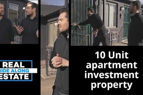 Buying, Renovating &amp; Selling A 10 Unit Multifamily Apartment Building | Real Estate Ride Along