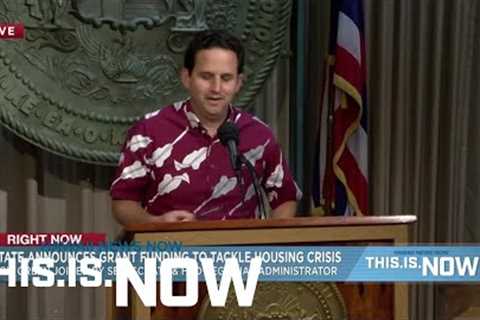 Sen. Schatz discusses new federal grant aimed at removing obstacles to housing production