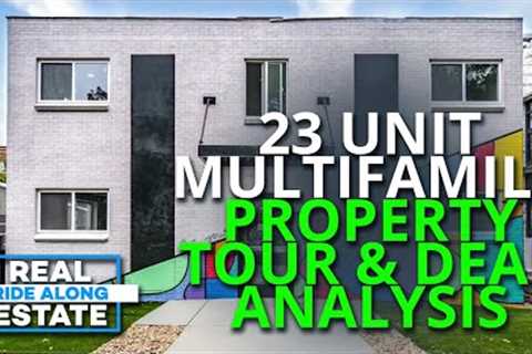 23 Unit Multifamily Real Estate Investment Property Deal Analysis &amp; Tour | Real Estate Ride Along