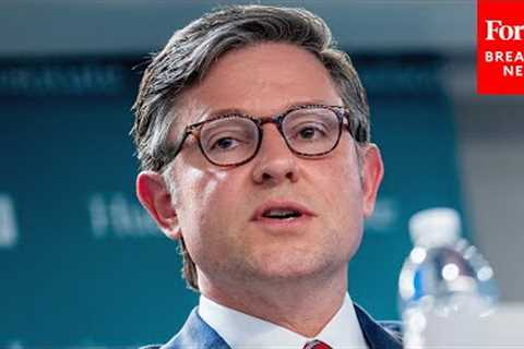 Speaker Mike Johnson Addresses The Hudson Institute About 'Threats To The US-Led World Order'