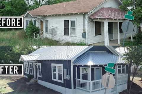 We paid $5,000 for this house | Before &amp; After Renovation