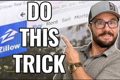 How To Find Real Estate Deals For FREE - Using Zillow