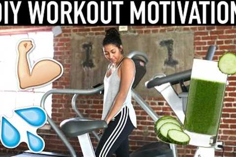 DIY Workout Motivation!  How To Lose Weight Fast! Fitness Tips &amp; More! 💪🏻 💦