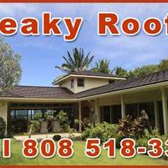 Hawaii Roofing - Repair or Replace Your Roof in Oahu With Metal Roofing