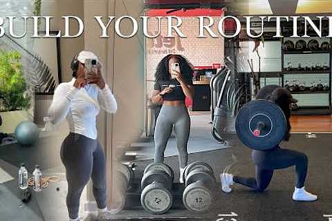 how I build a SUSTAINABLE fitness routine | fat loss &amp; muscle growth and body recomp