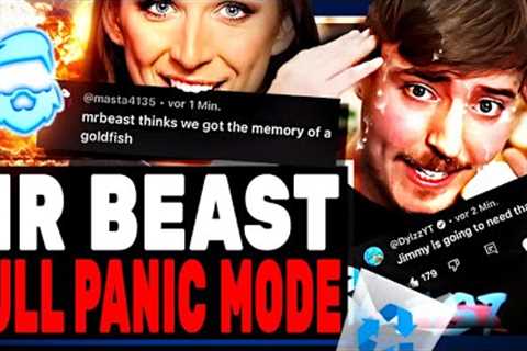 Mr Beast In FULL PANIC MODE Latest Video Has 2 MILLION DISLIKES, He's Deleting Comments, &amp; Banning!