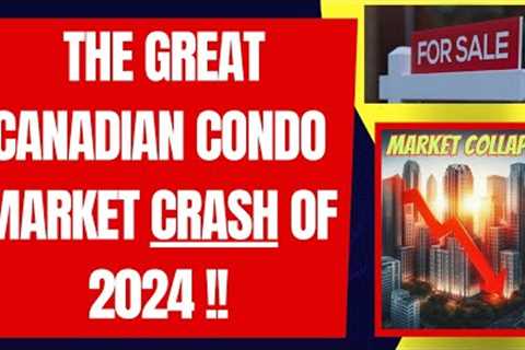 Canadian Real Estate Market is the Worst since the 1990's - August 5th, 2024