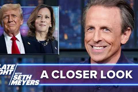 Seth Meyers Catches Up on the Worst Three Weeks of Donald Trump's Campaign: A Closer Look