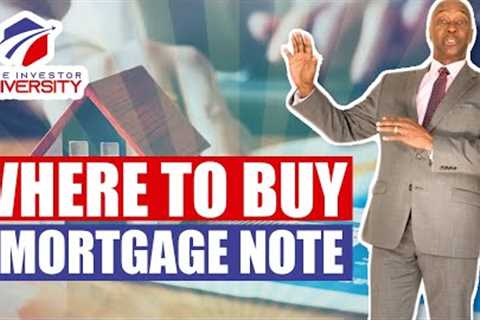 Where To Buy Mortgage Notes