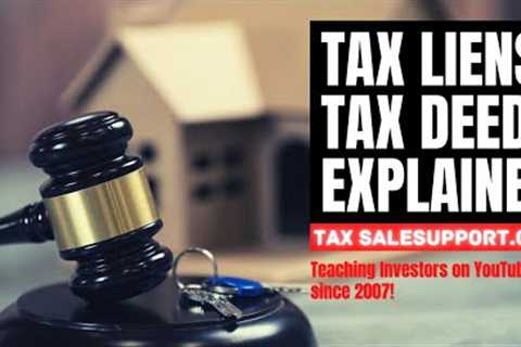 Tax Lien &amp; Tax Deed Investing Explained: Tax Sale Cycle Breakdown!