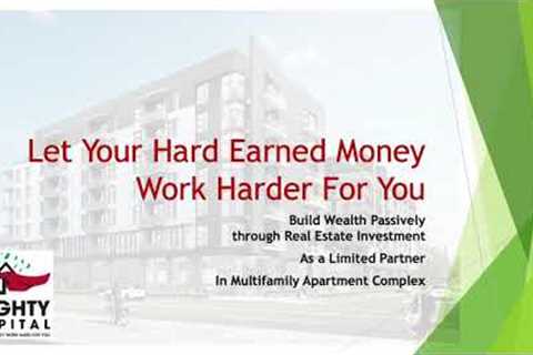 Learn Real Estate Passive Investing in Multifamily (Apartments)