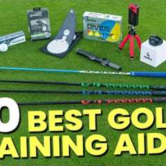 10 BEST GOLF TRAINING AIDS!