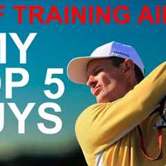 DO NOT WASTE YOUR MONEY MY top 5 GOLF Training AIDS